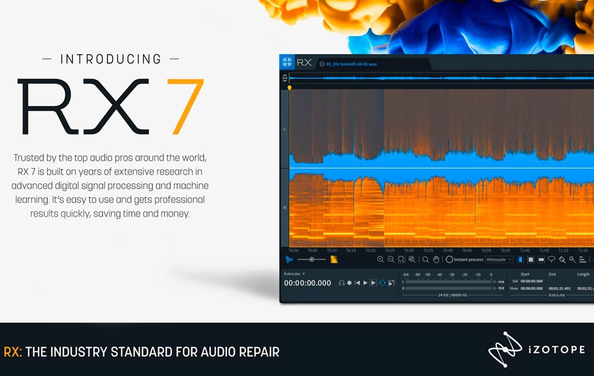 iZotope RX 7 Advanced APP-AU MAC OSX iZotope RX 7 Advanced APP-AU MAC OSX