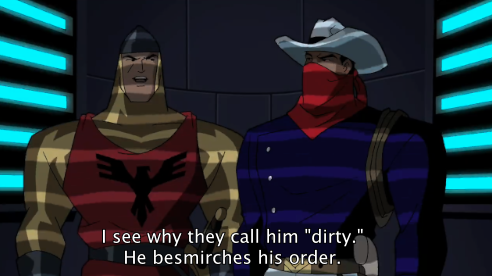 part2of3:Justice League Unlimited S3E07: Patriot ActVigilante...