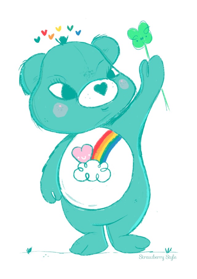 care bear bashful heart