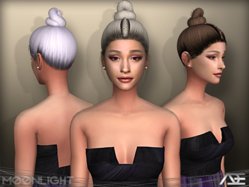 Sims 4 Cc Finds Adedarma New Female Hairstyles Ariana