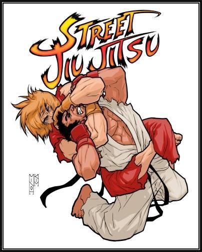 ’Street Jiu Jitsu’“I made this for a MMA...