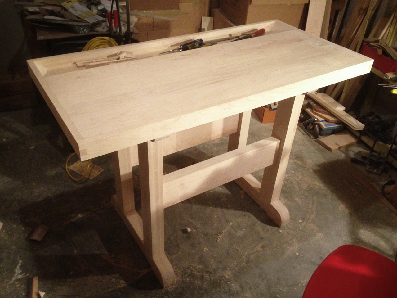 Bad River Banjo The Maple Workbench Is Mostly Complete I Ve Been