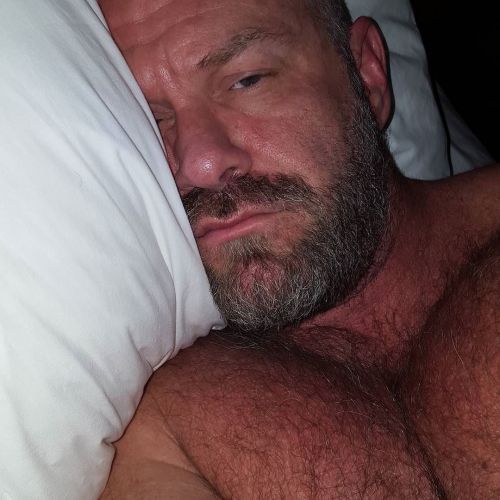 hairy chest - sexy muscle - mature men