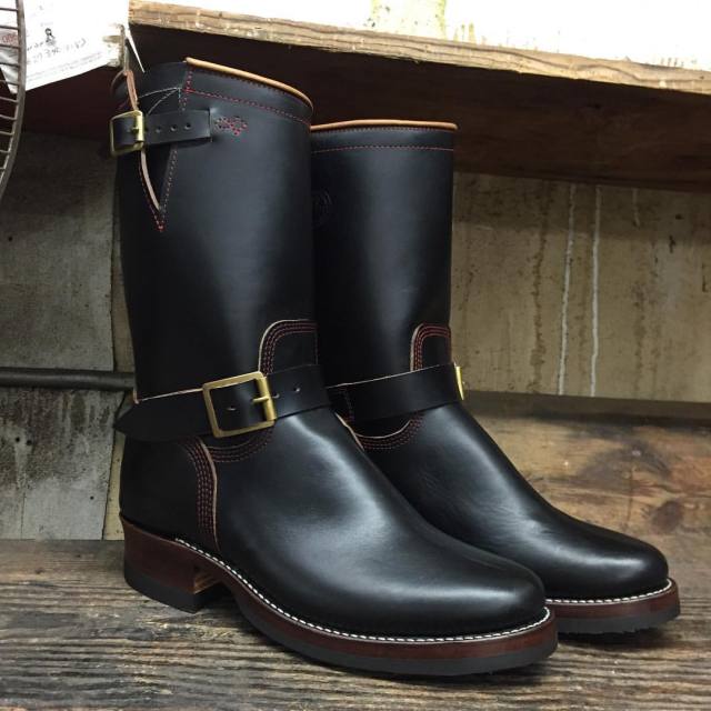 Brian the Bootmaker â Role Club engineer boots. 2307 last. Black