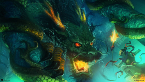 theonlymagicleftisart:Chinese Legends by Artur...