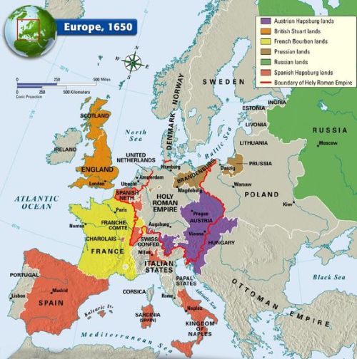 Europe, 1650. - Maps on the Web