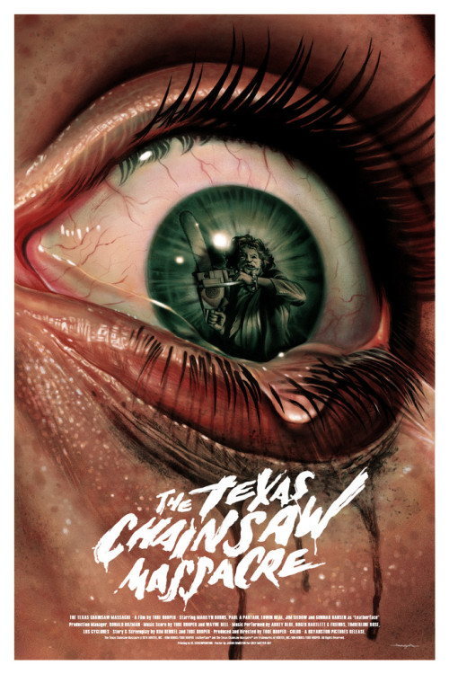 bewarethehorrorblog:The Texas Chainsaw Massacre poster by...