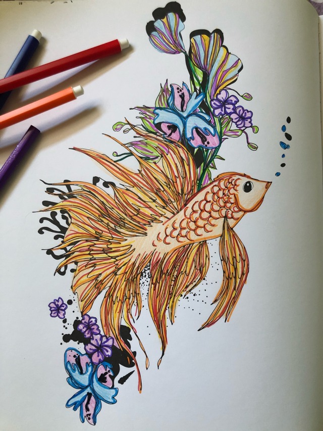 Download adult colouring book on Tumblr