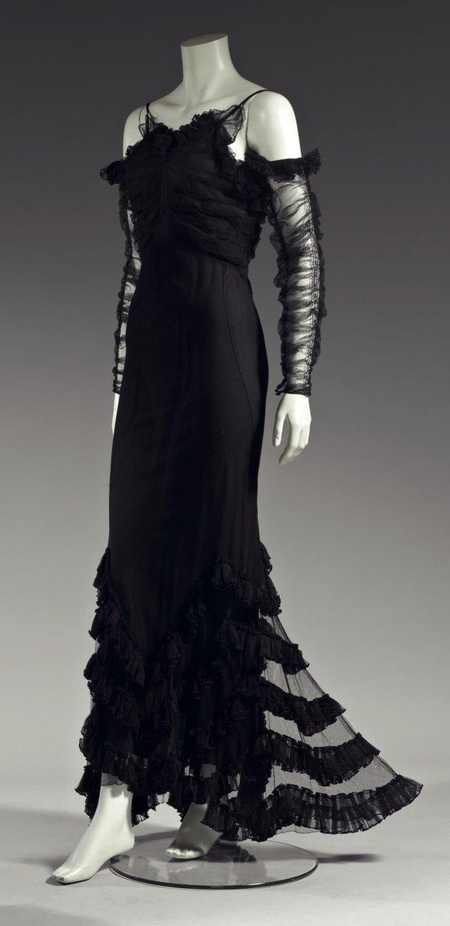 Ephemeral Elegance — Tulle “Gypsy” Evening Dress, ca. 1933 Chanel via...