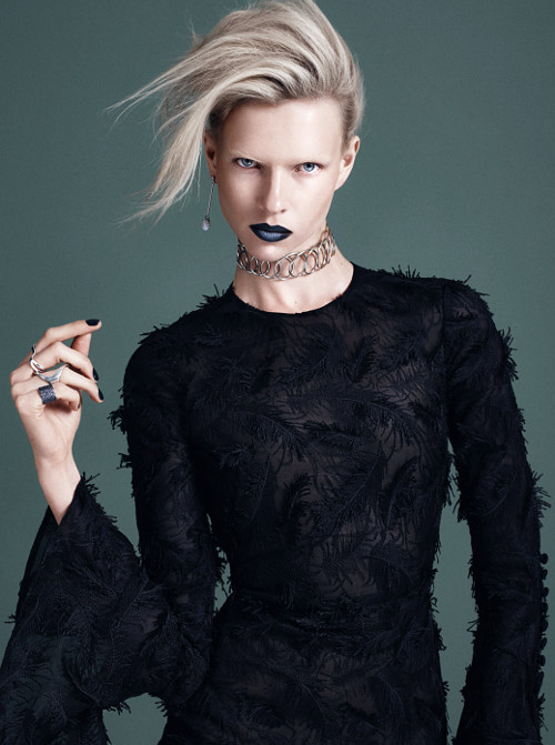 she-loves-fashion:Alyona Subbotina by Sarah Silver for...