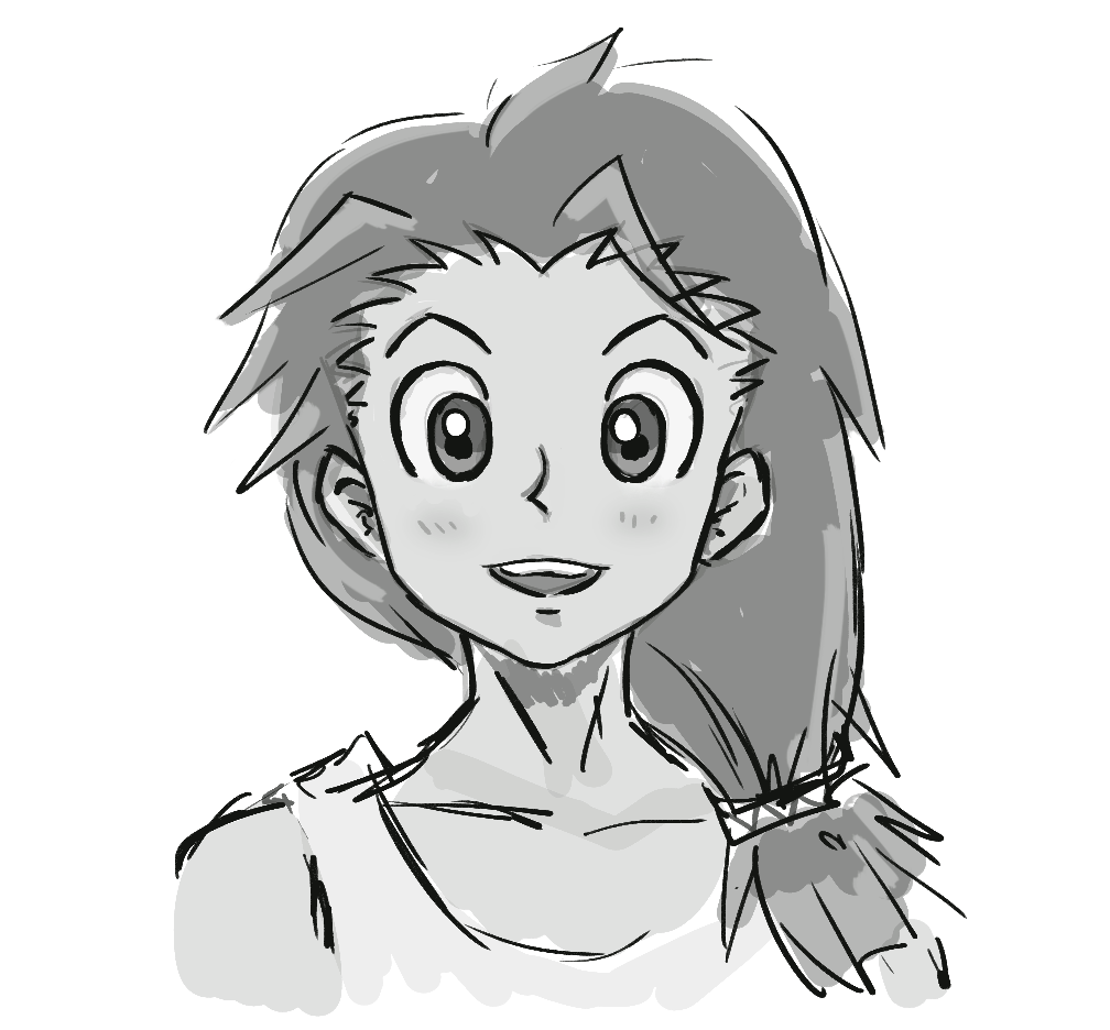 gon w/ long hair in my dream looked something like... - that doesn’t