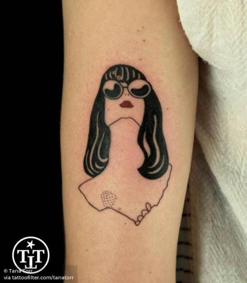 By Tana Torr, done at 19:28 Tattoo Club, Berlin.... small;tricep;women;facebook;twitter;tanatorr;portrait;other;illustrative