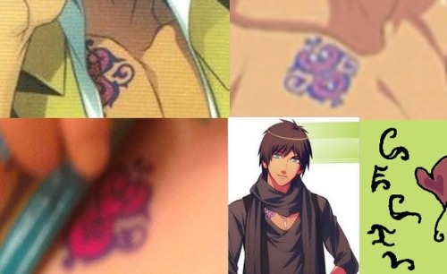 manabingu:Uta no Prince-sama CECIL AIJIMA TATTOO...