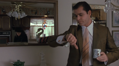 sogothefaithless:Time is money. (Goodfellas, 1990)