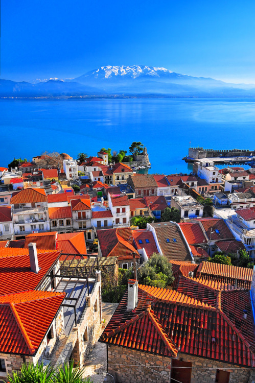 allthingseurope:Nafpaktos, Greece (by Spiros Vathis)