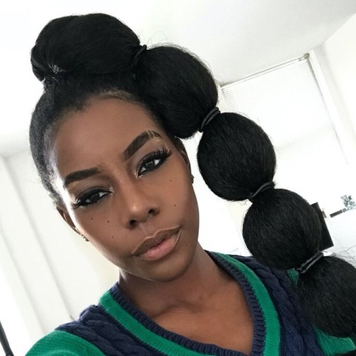 Bubble Ponytails Couture Icons