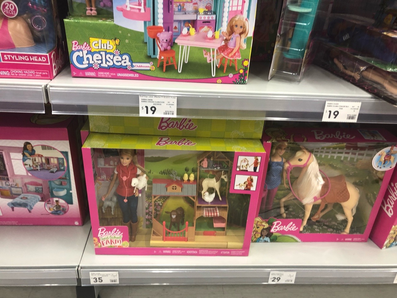 kmart barbie horse