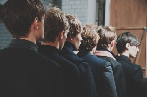 Lou Dalton london collections men lcm lcm15 fw fw15 backstage fashion fashion week male model menswear mens fashion
