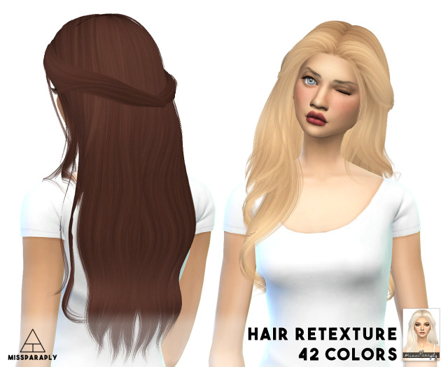 Sims 4 cc hair missparaply