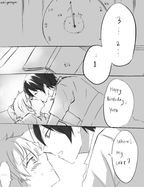 ask-yatoyuki:Yato : “I really forgot that our room cant be...