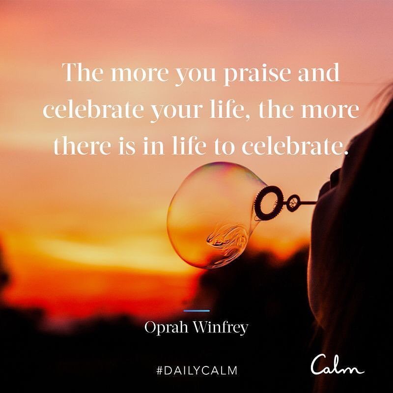 Accentuate The Positive — Celebrate every moment no matter what it is…a ...