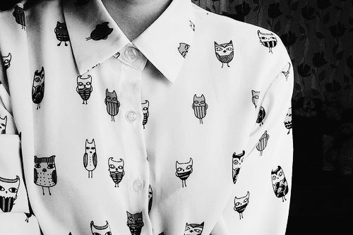 shirt owels black and white