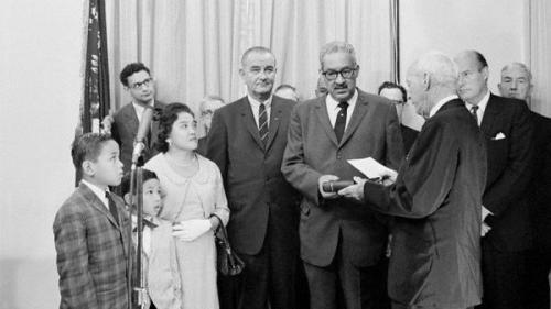 gregorygalloway:On 2 October 1967, Thurgood Marshall was sworn...