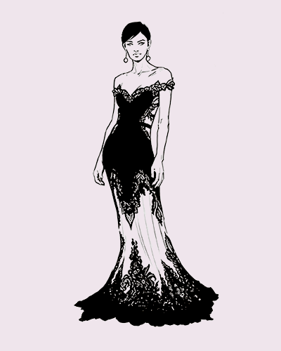 selinakylegend: Catwoman’s wedding dress design by... | Nica's Art Blog