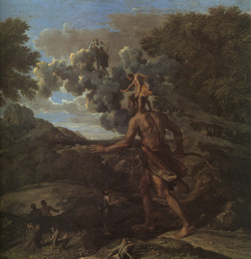 artist-poussin:Blind Orion Searching for the Rising Sun,...