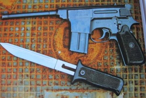 peashooter85:
“Chinese Type 80 automatic pistol
”
The bastard child of a C96 and a P38.