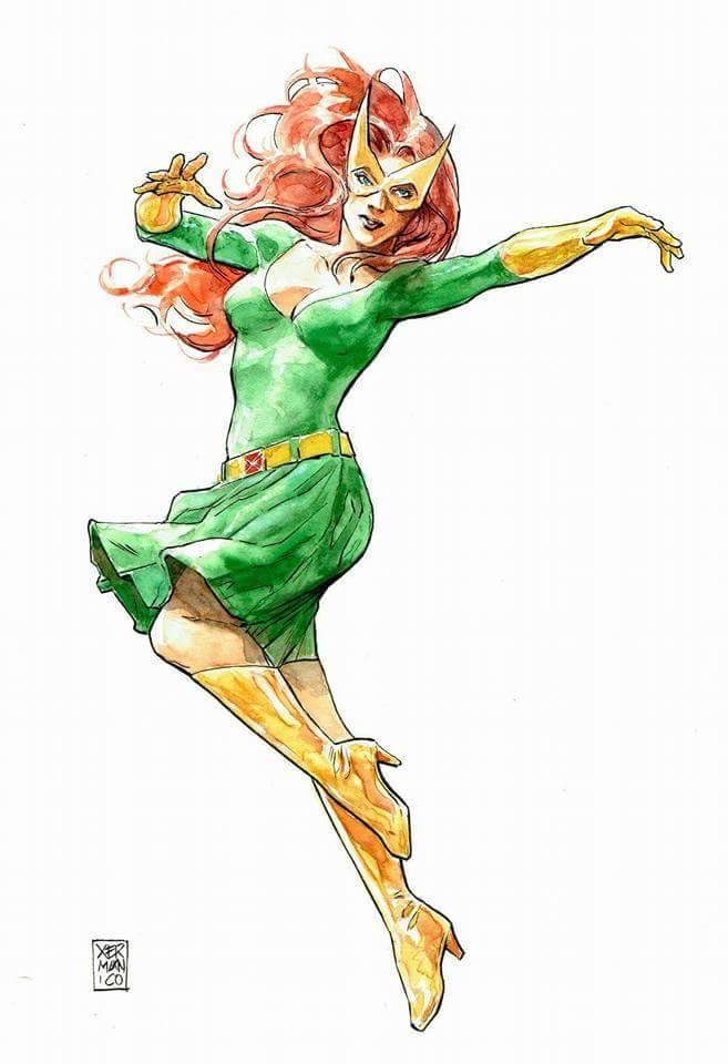 X-men: Children Of The Atom — Marvelmaster616: Jean Grey Marvel Girl By