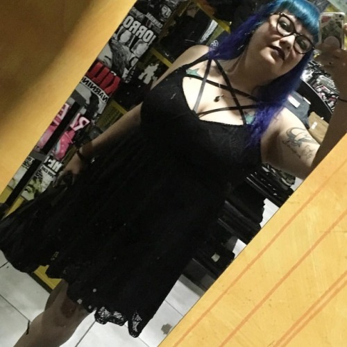 #OOTD #Killstar #MadelynSunDress #Pentagram #BlackEverything...