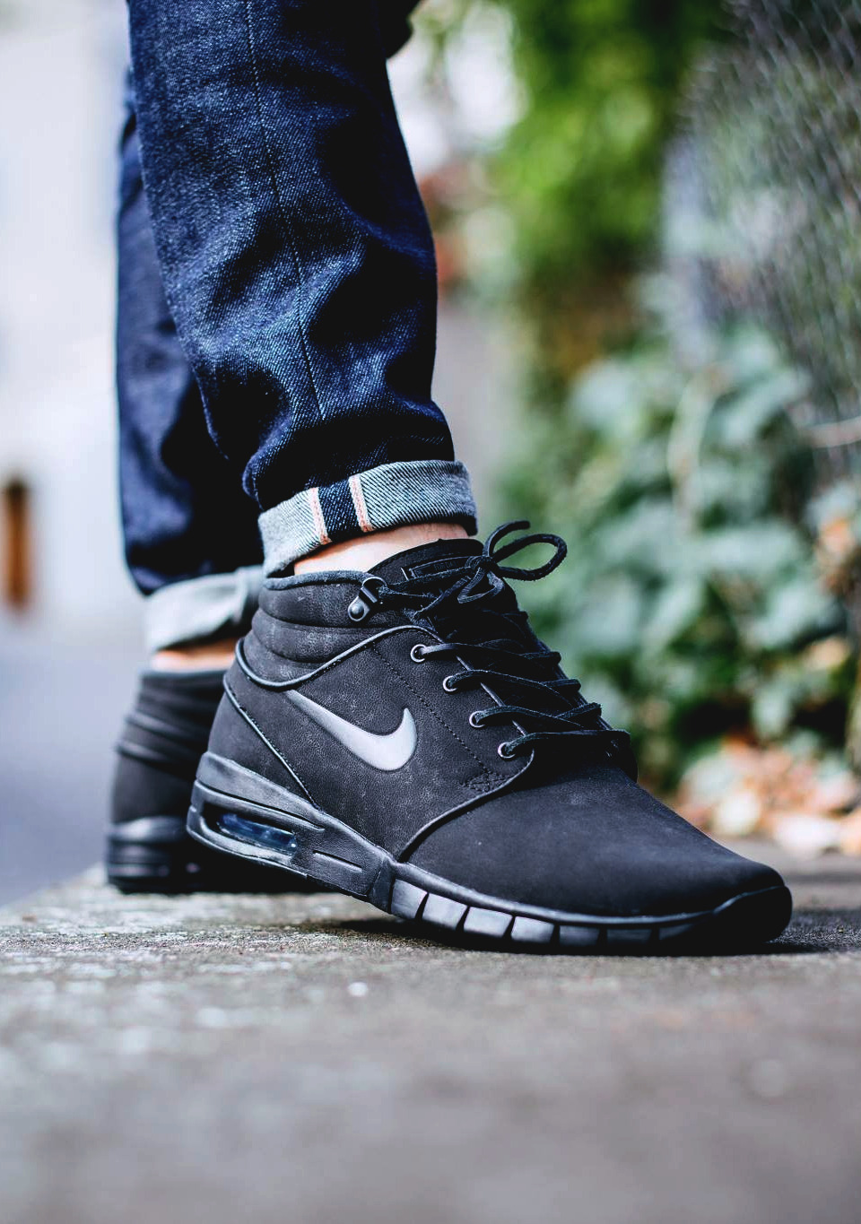 nike sb janoski max mid leather