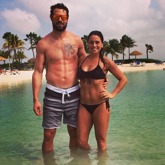 Zach Bogosian and Bianca D'Agostino