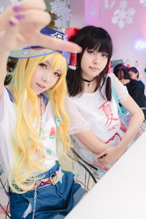 幻想の夏祭り東方project  博麗霊夢 cn  小夕 Yuu 霧雨魔理沙  cn Aya Wan Photo THX...