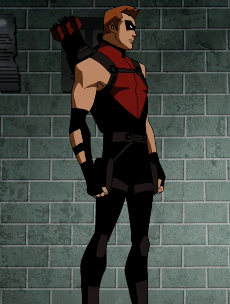 superheroes-or-whatever:Red Arrow from Young Justice (set 5)