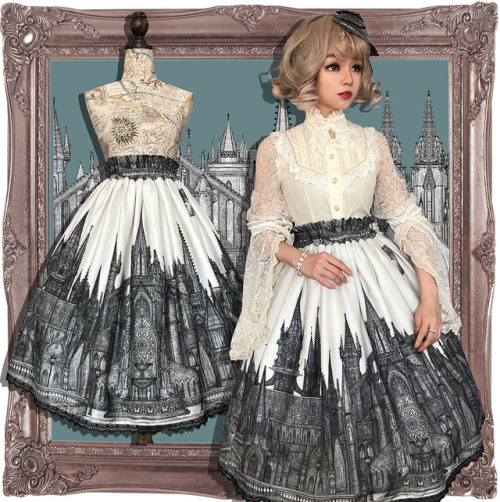 lolita-wardrobe:New Release: Foxtrot 【-The Gothic Church-】...