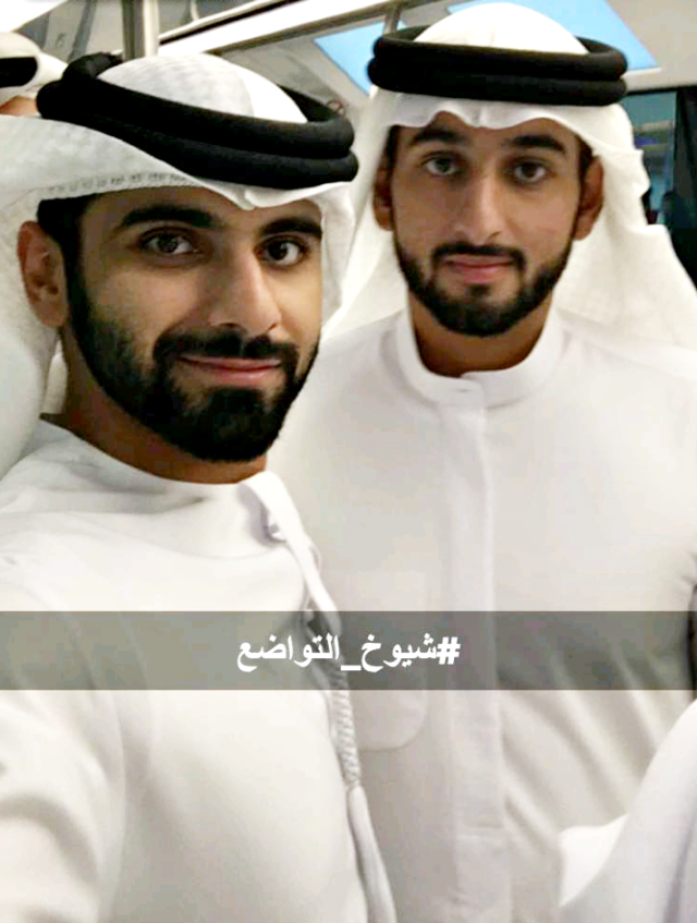 Crown Prince Fazza of Dubai — Another great brother photo! May 26, 2016