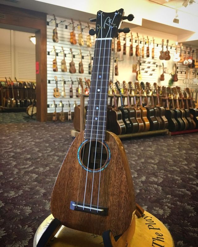 Elderly Instruments — A soprano scale ukulele built to the body length...