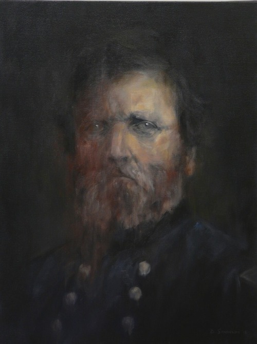 dsamuelsonart:Civil War officer portraits, an ongoing project...