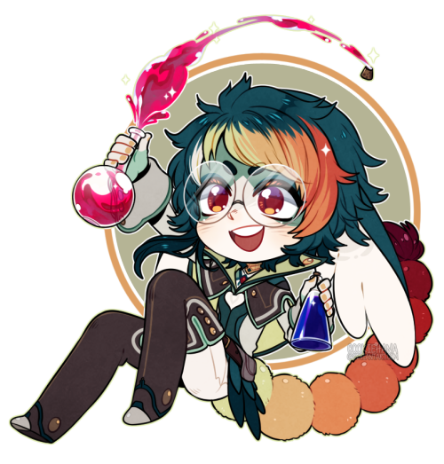 cookiehanasjunk:Chibi commission for Jotaku @ DA ! ♥