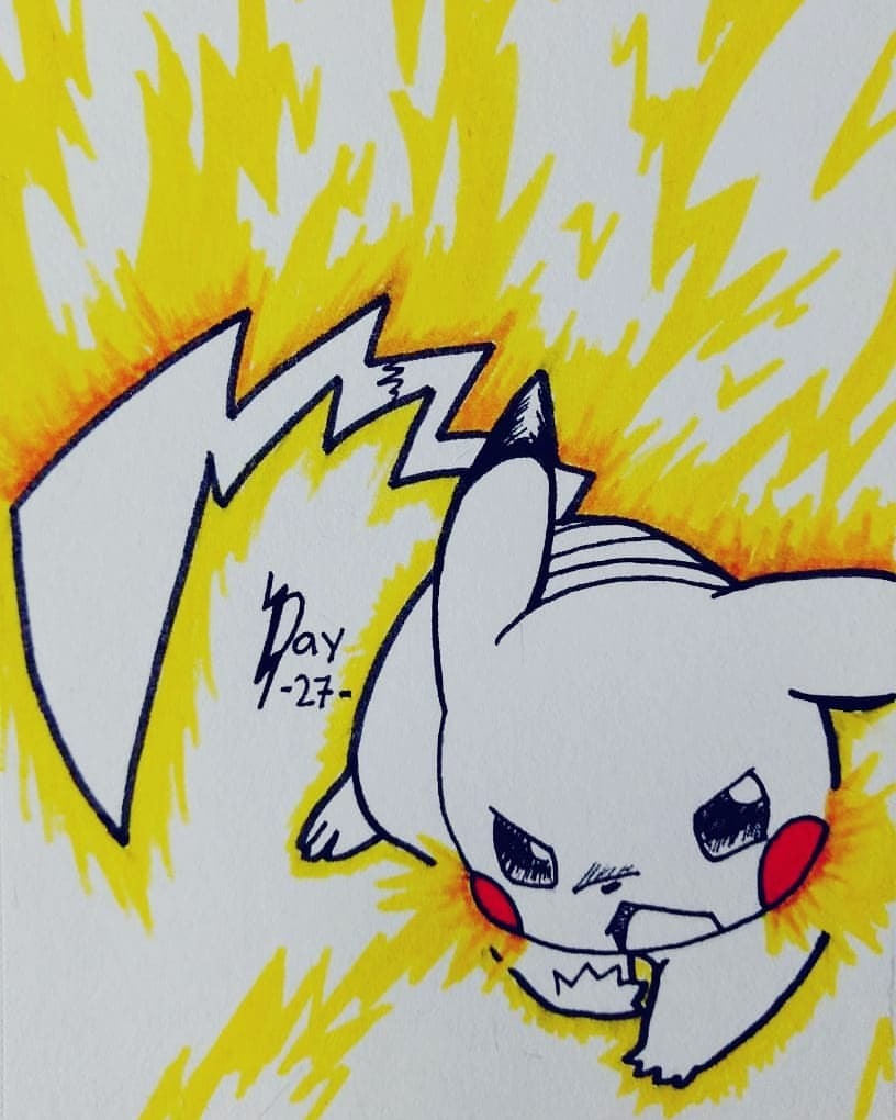 Pikachu use thunderbolt!! Draws Pinterest Pikachu
