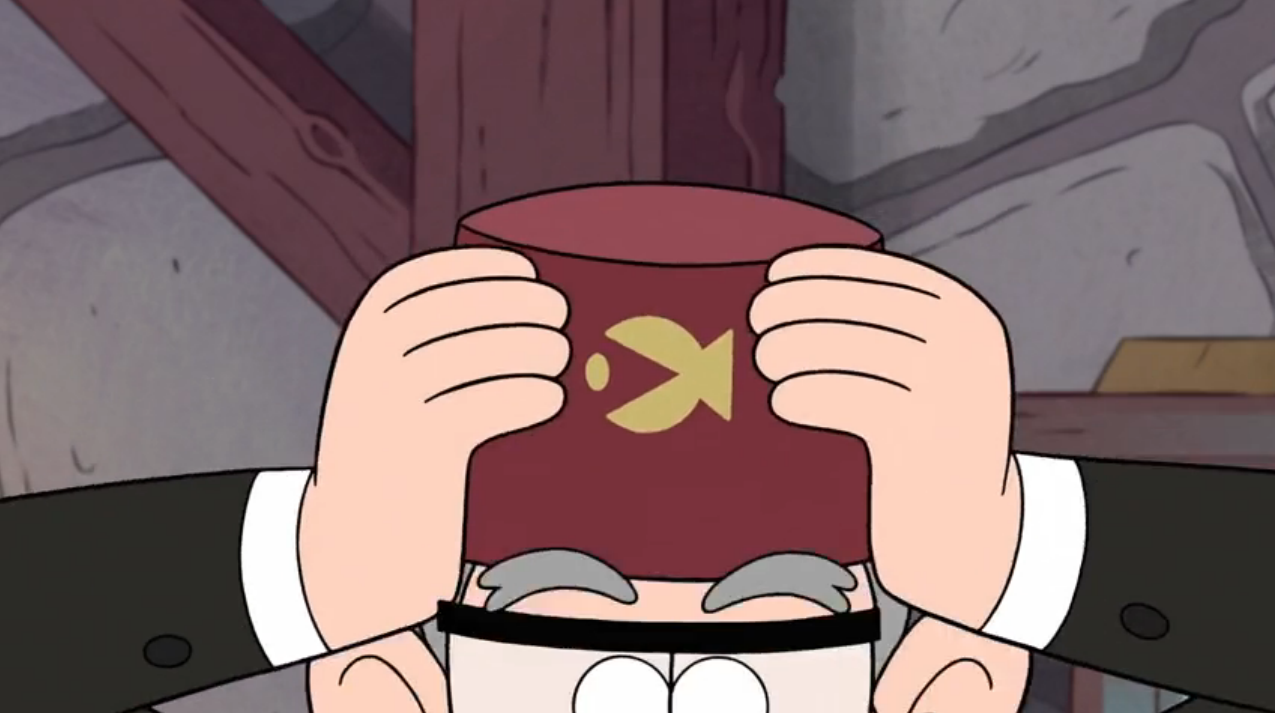 Hey Something I Noticed About Grunkle Stans Fez