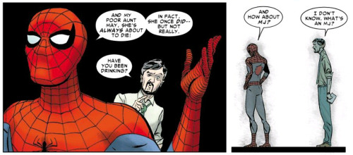 astierfan:Stan Lee throwing some shade at Marvel (Spidey...