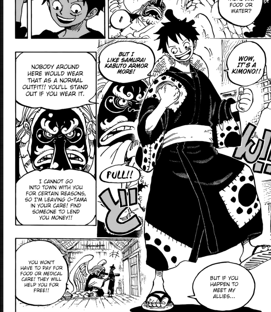 Namisanji Luffy Oyabun Is Back I Kinda Miss Em Filler