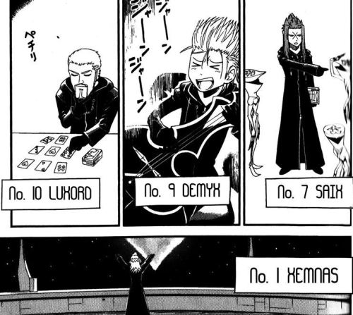 fleurusagi:What the remaining members of Organization XIII did...