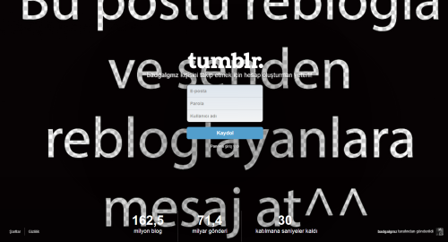 tumblr sign in
