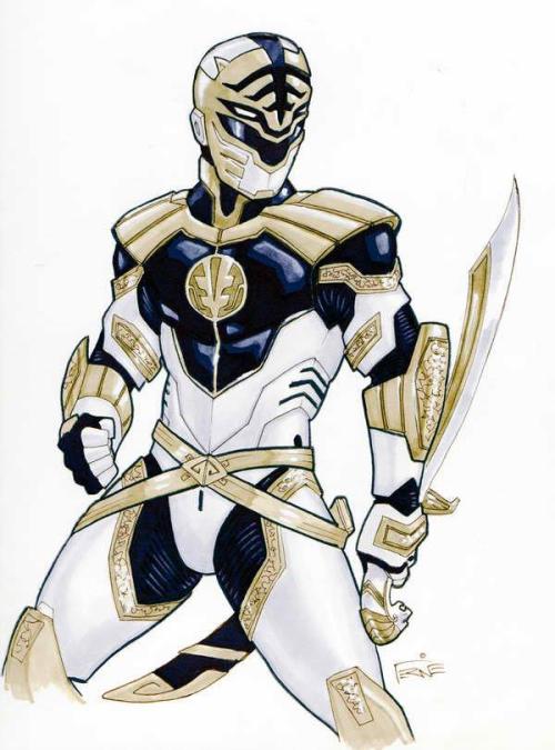 white ranger zord