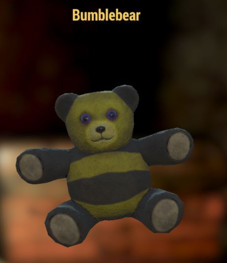 fallout teddy bear plush