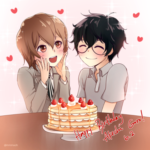 mmmaoh:06.02.2017 - HBD AKECHI BABYYY!!!!!